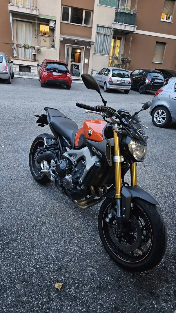 Yamaha MT-09 MT 09 deep armor blazing orange Arancione - 2