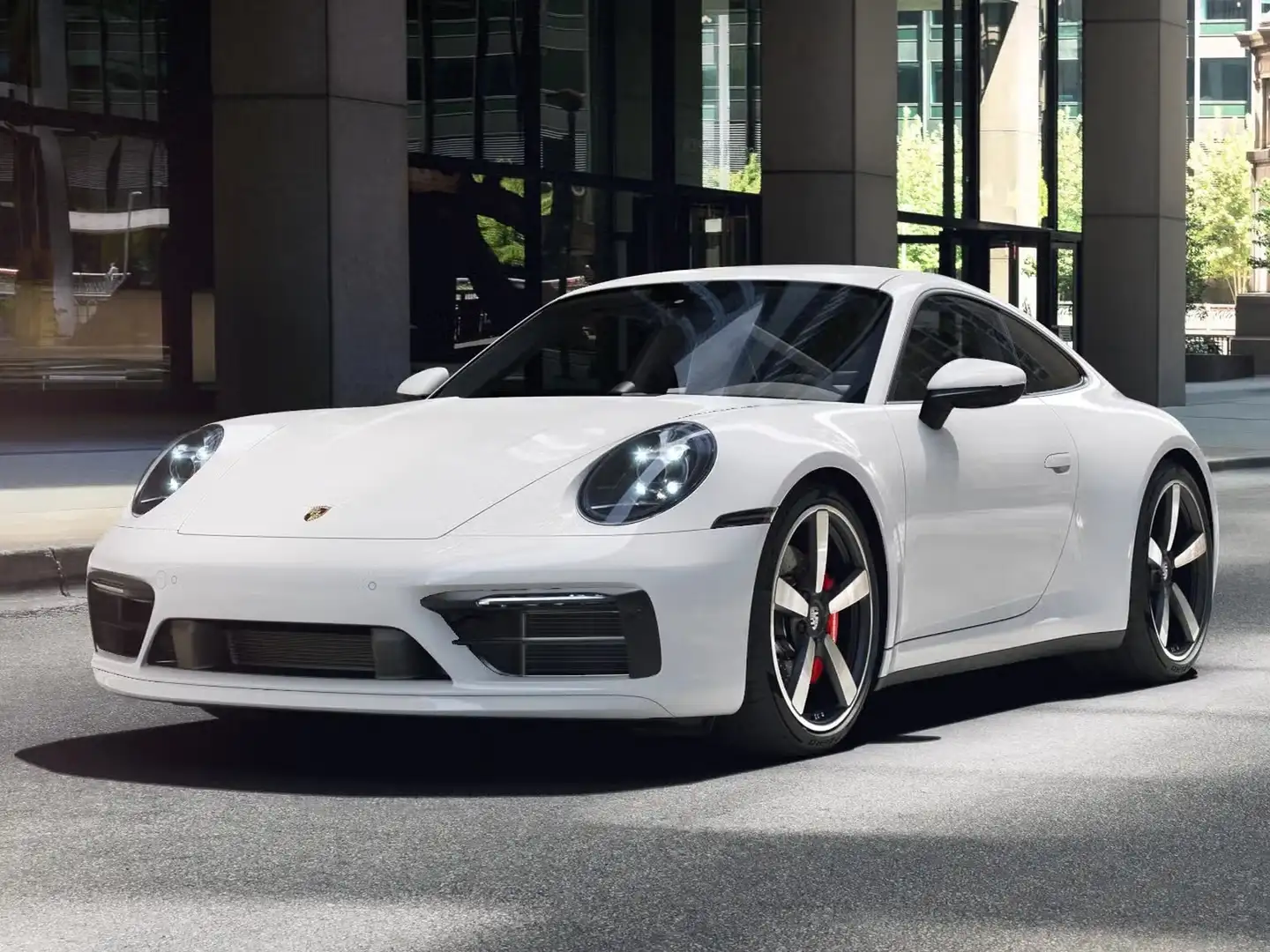Porsche 992 coupe 3.0 carrera s auto Bianco - 1