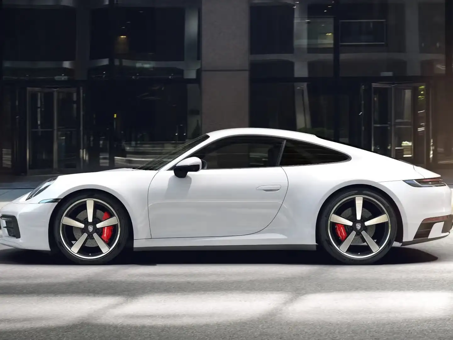 Porsche 992 coupe 3.0 carrera s auto Bianco - 2