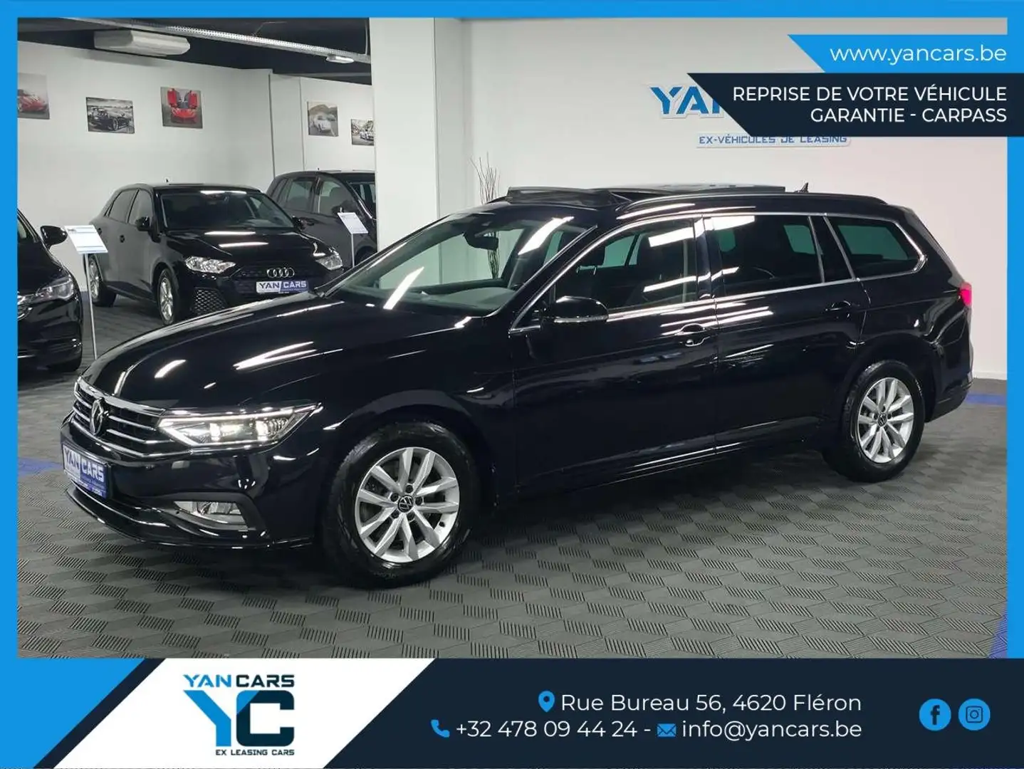Volkswagen Passat Variant * PACK ADVENTURE * 2.0 TDi * FULL OPTIONS * TOP! Zwart - 1