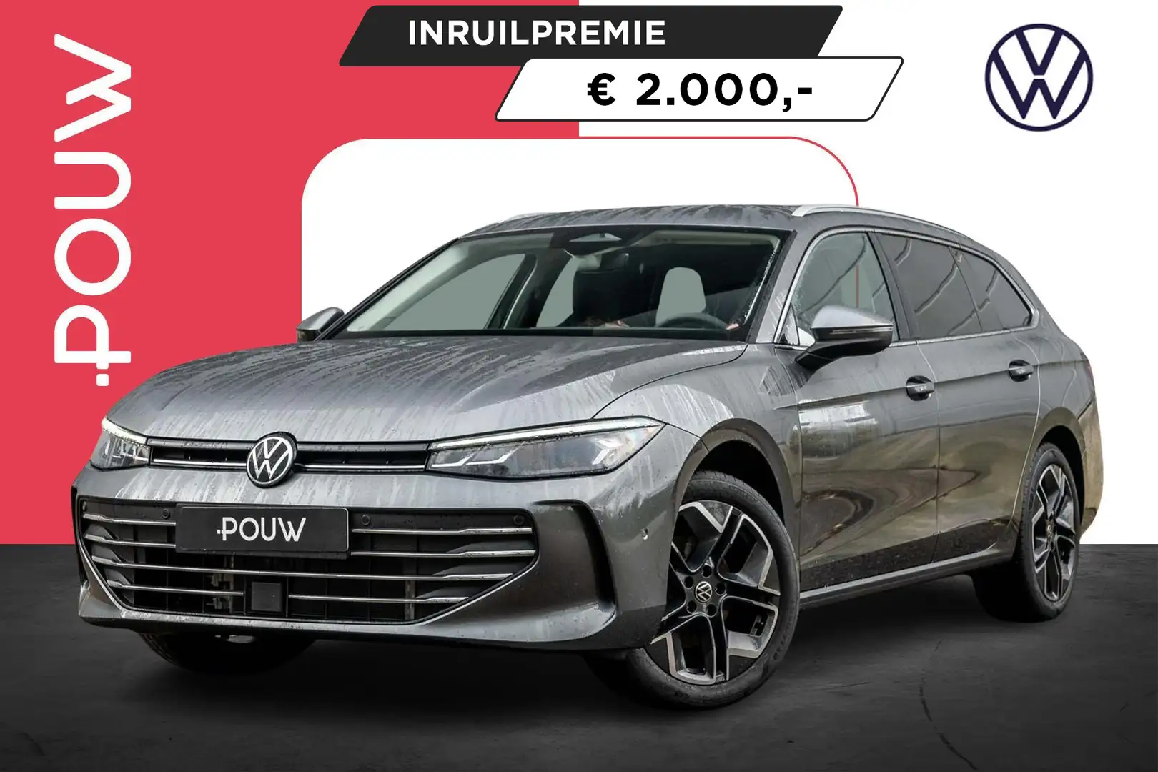 Volkswagen Passat Variant 1.5 eTSI 150pk Business | LMV 18'' | Trekhaak | Ac Šedá - 1