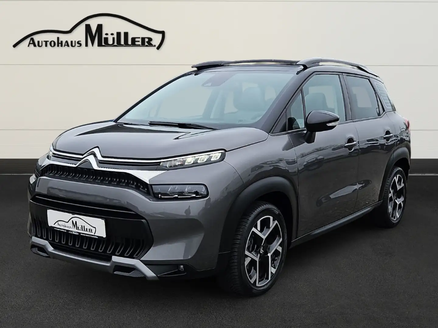 Citroen C3 Aircross MAX 130 Autom. +Panorama+Allwetter+ Grau - 1
