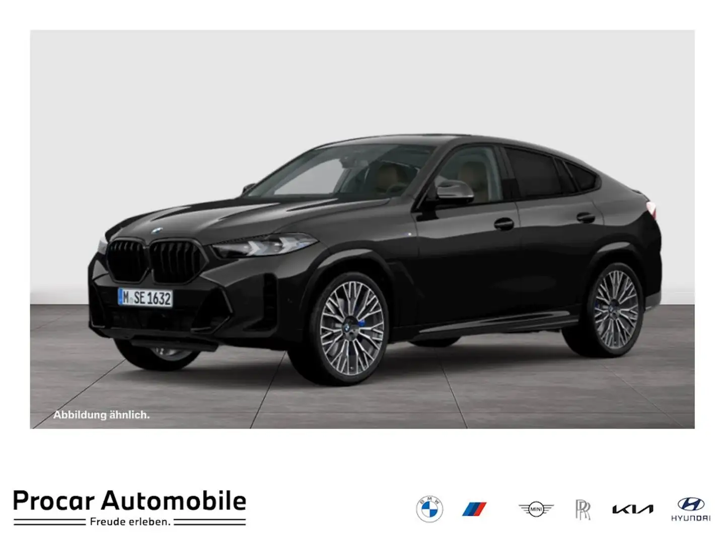 BMW X6 xDrive30d M Sport Pro PANO ACC AHK RFK NAVI LED Schwarz - 1
