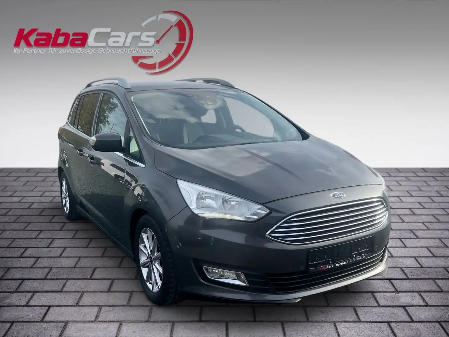 Ford Grand C-Max Titanium Automatik 1.Hand Gris - 2