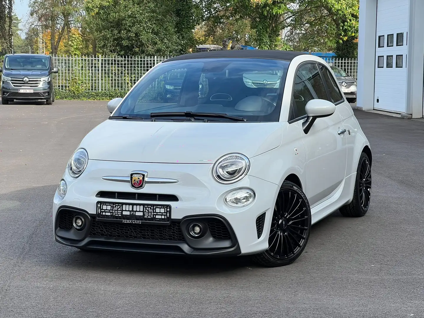 Fiat 500 Abarth 595 Cabrio Grigio - 1