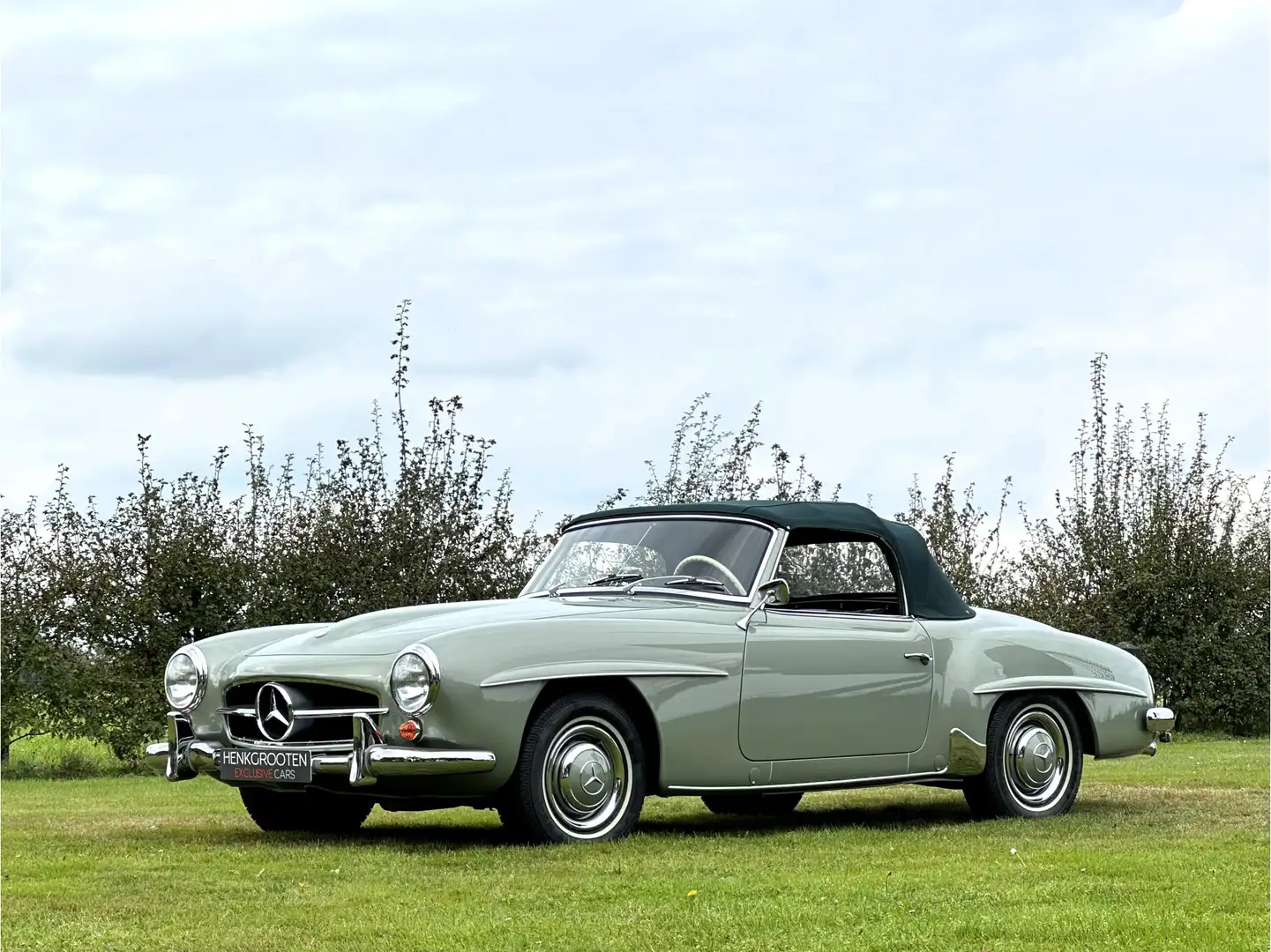 Mercedes-Benz 190 SL klasse SL - W121 - A1 mint condition Groen - 1