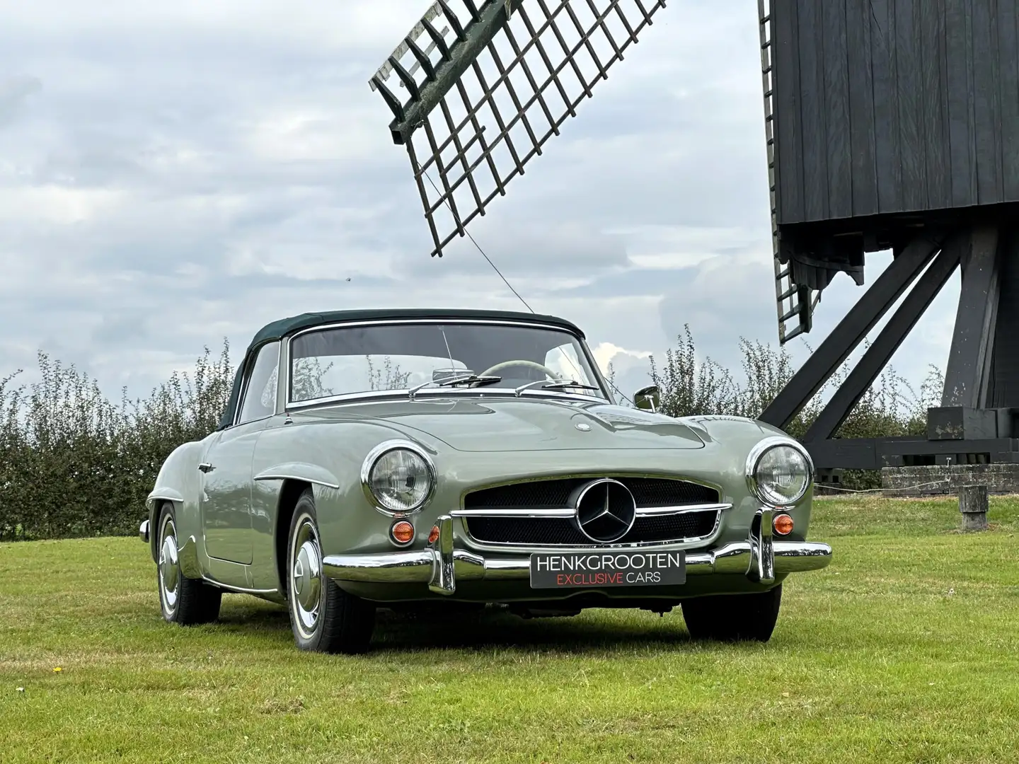 Mercedes-Benz 190 SL klasse SL - W121 - A1 mint condition Groen - 2