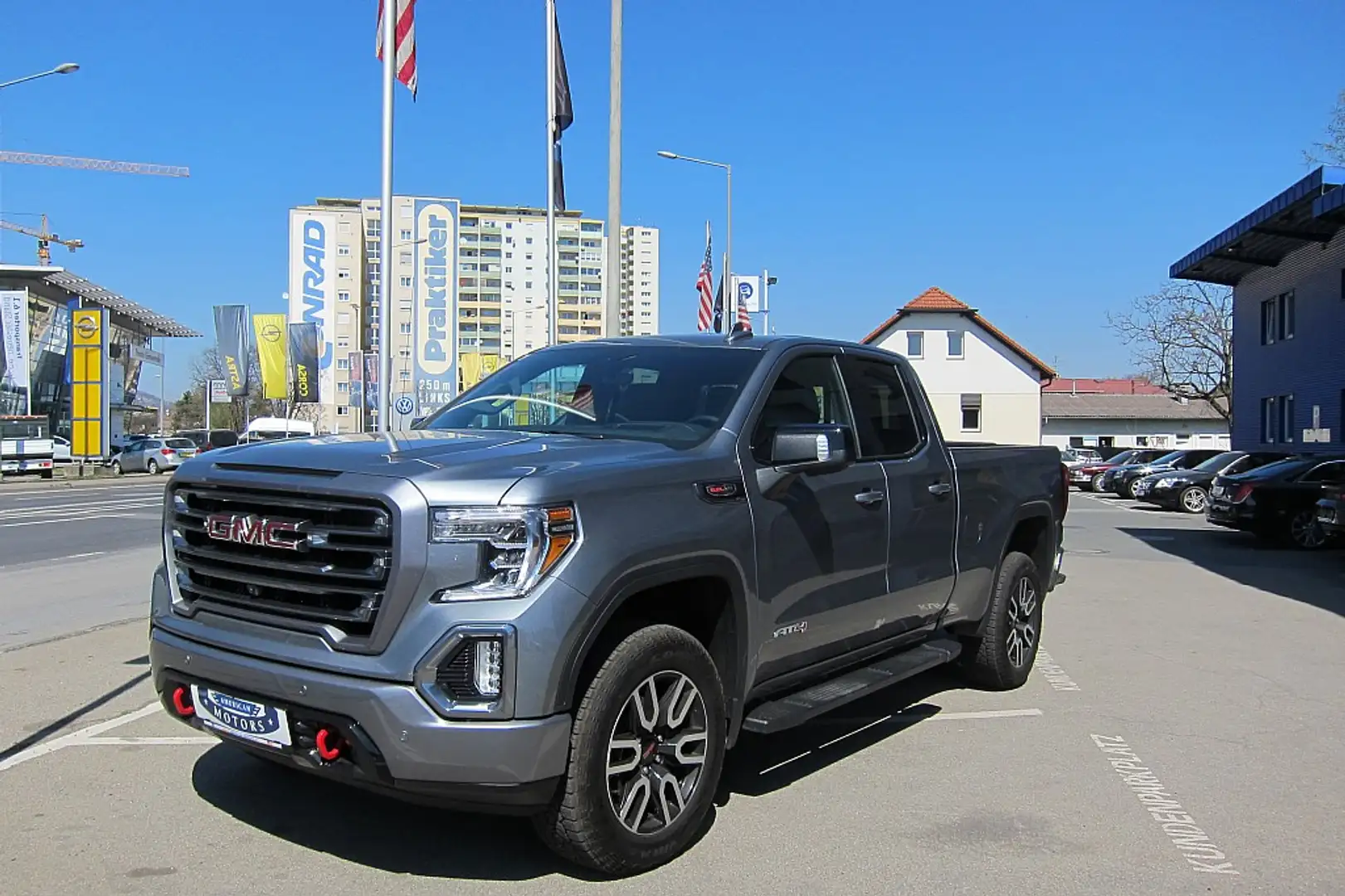 GMC Sierra Sierra AT4 4x4 6,2 VORSTEUER Grau - 1
