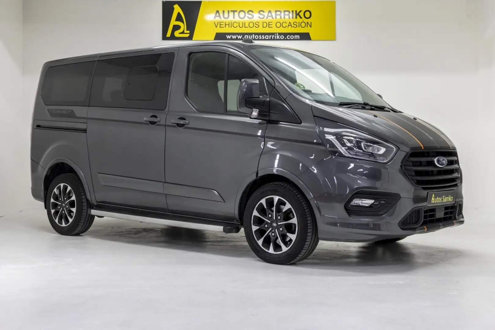 Ford Transit Custom FT 320 L1 Kombi Sport EcoBlue Hybri Gris - 1