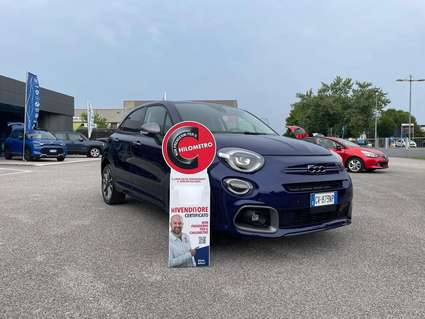 Fiat 500X 500X 1.5 t4 hybrid SPORT130cv dct Blu/Azzurro - 2