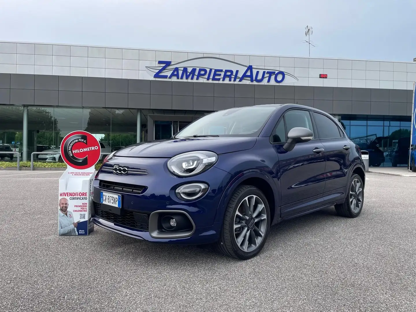 Fiat 500X 500X 1.5 t4 hybrid SPORT130cv dct Blu/Azzurro - 1