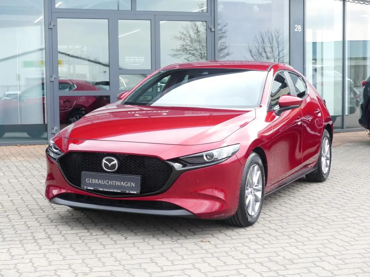 Mazda 3 SKYACTIV-G 2.0 M Hybrid Selection Rückfahrkamera P Rot - 2