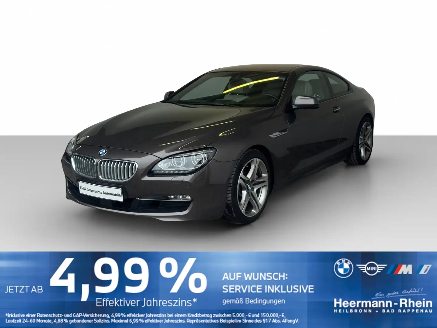 BMW 650 iA Coupe NaviProf.HUD.ACC.LED.RFK.H/K.360°.SH Bruin - 2