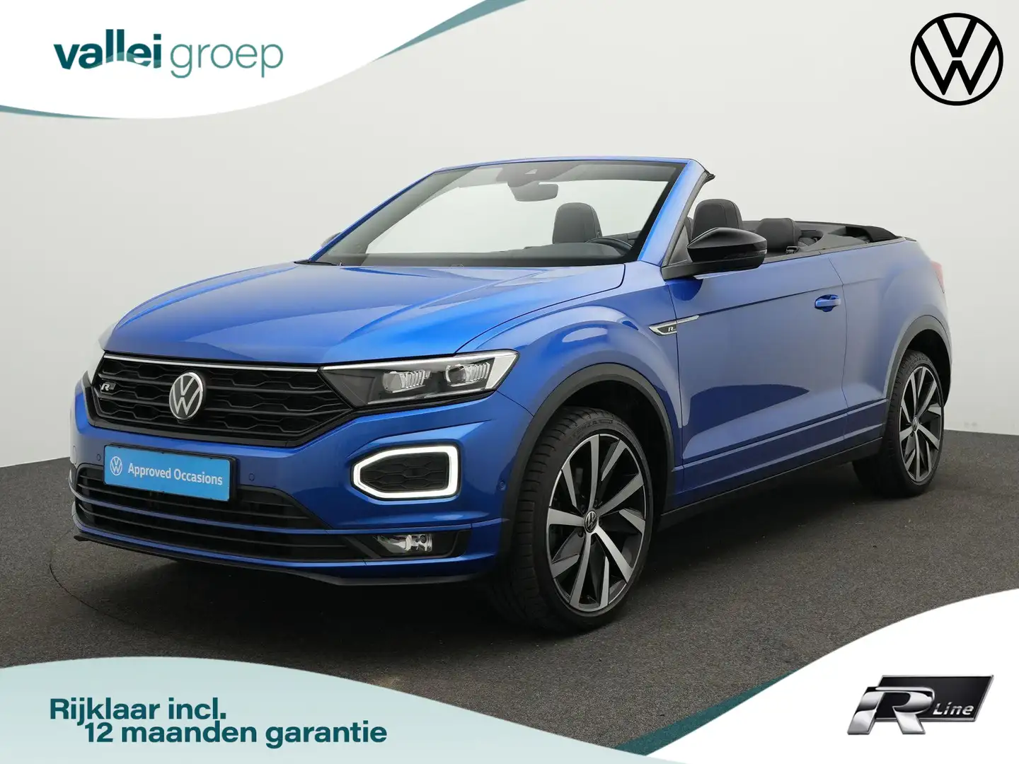 Volkswagen T-Roc Cabrio 1.5 TSI 150 pk DSG R-Line | Beats | Adaptie Bleu - 1