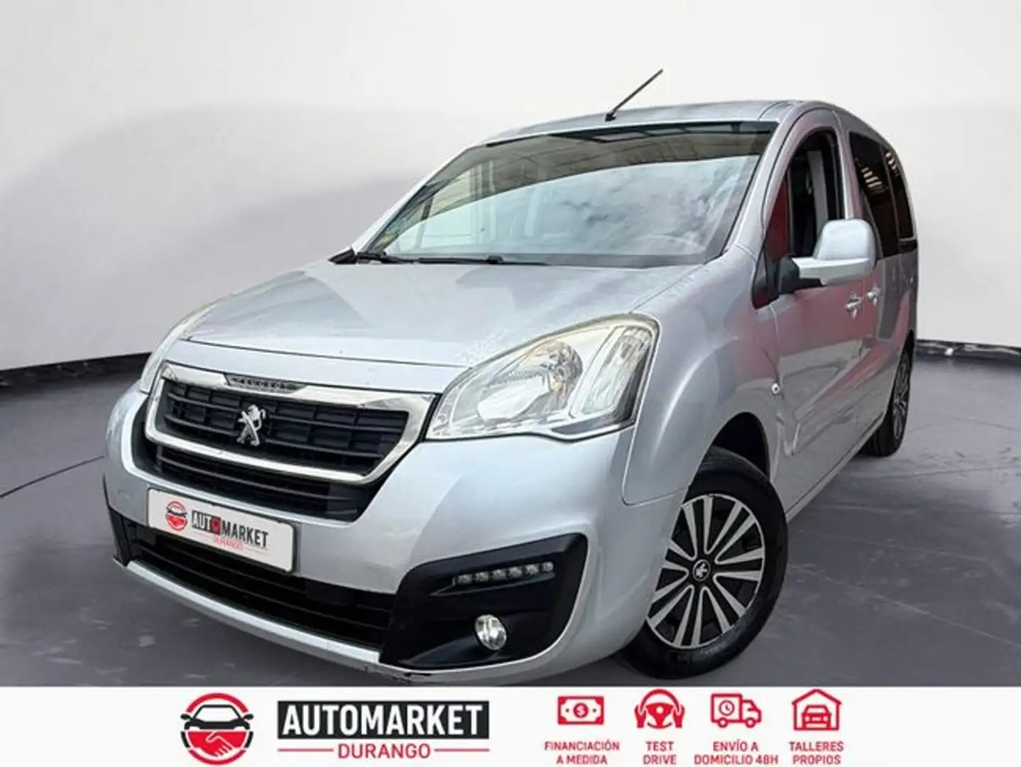 Peugeot Partner Tepee 1.6BlueHDI Outdoor 100 Gris - 1
