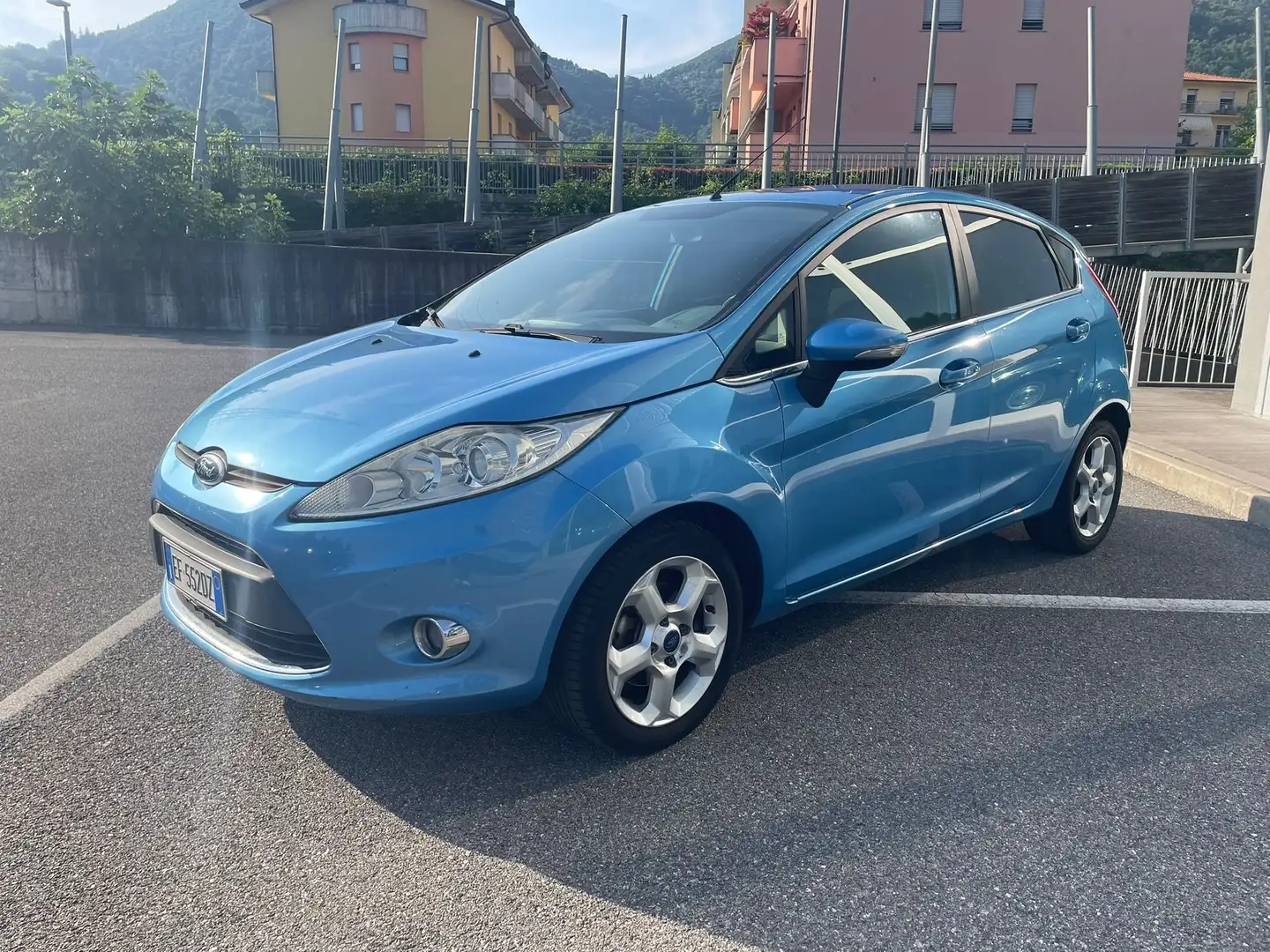 Ford Fiesta 1.2 16v Titanium 82Cv 60kW 5p | Ok Neopatentati Bleu - 1