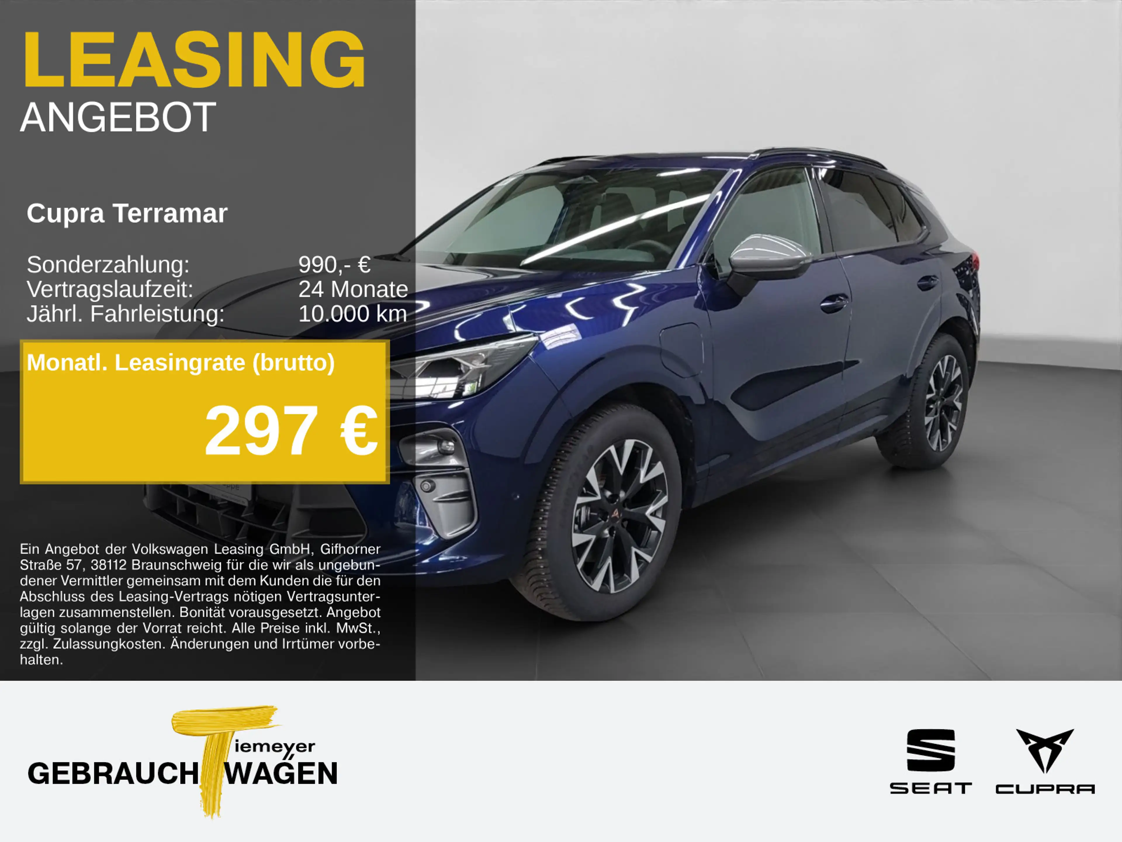 CUPRA Terramar 1.5 TSI e-Hybrid NAVI HuD ACC MATRIX
