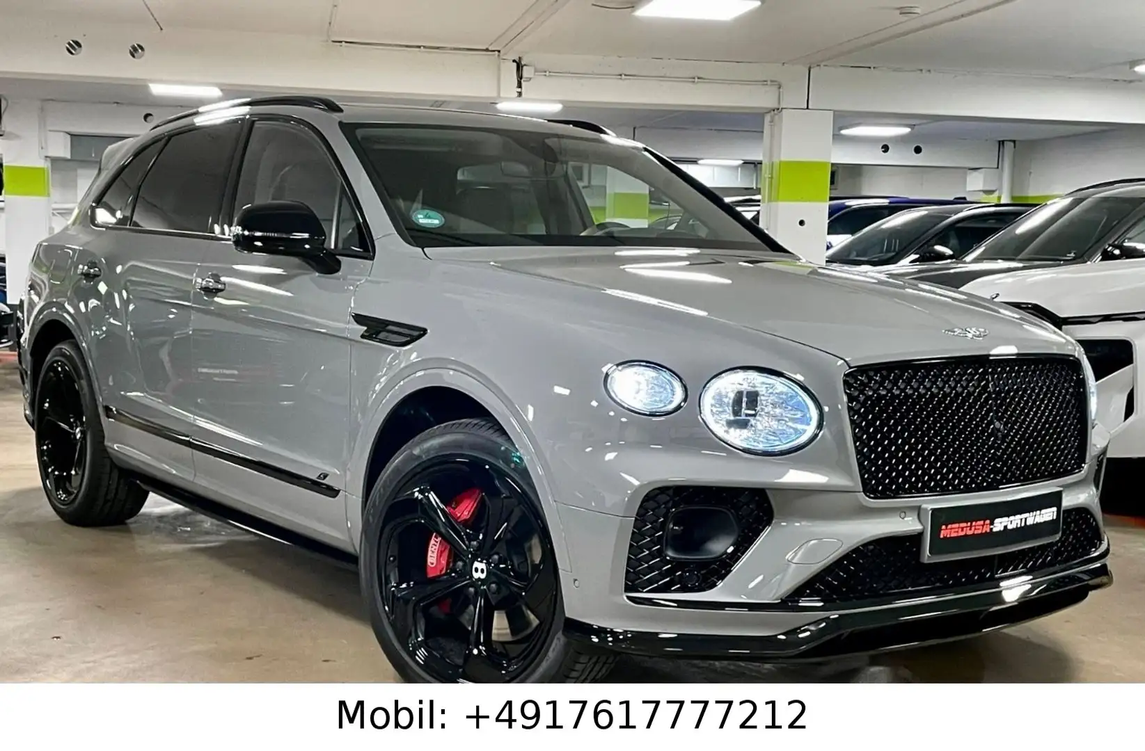 Bentley Bentayga BENTAYGA V8 S CARBON NAIM MASSAGE PANO FULL! Grigio - 1