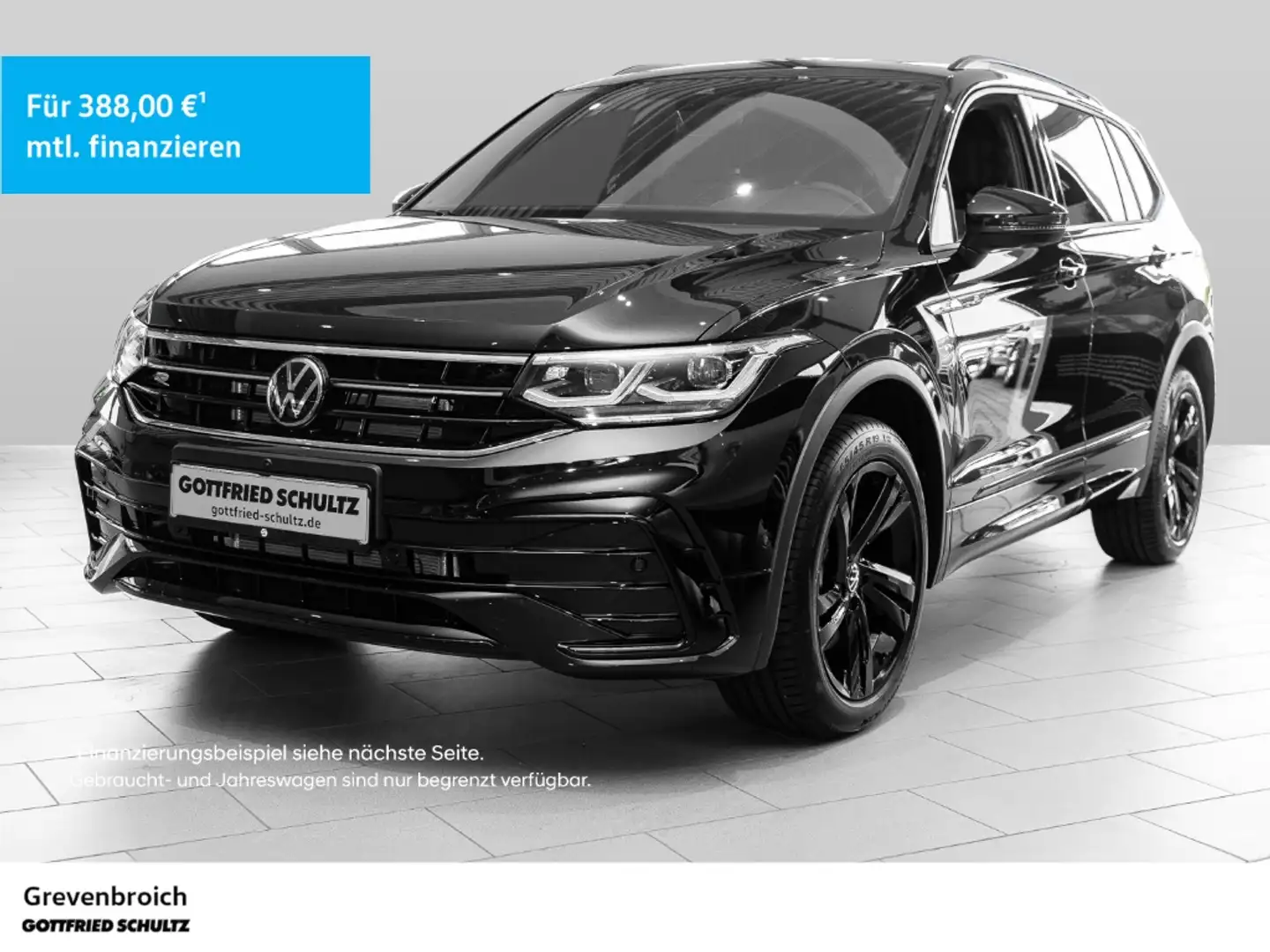 Volkswagen Tiguan Allspace R-Line TSI DSG 4Motion AHK Style   7-Sitze Nero - 1