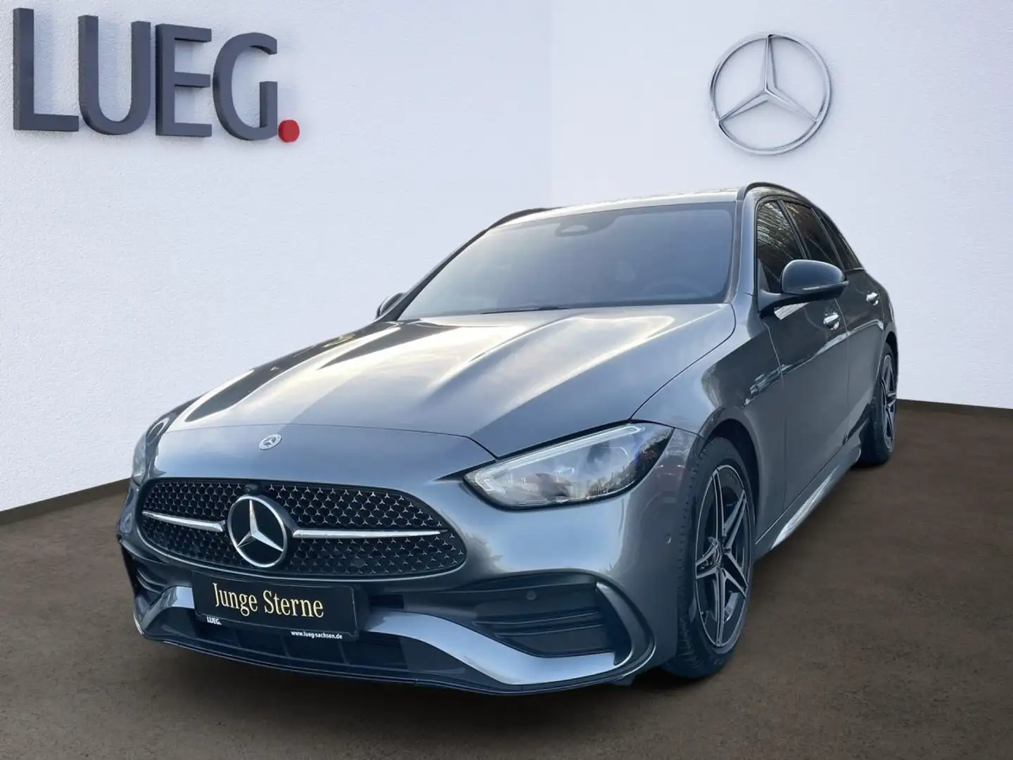Mercedes-Benz C 200 d T AMG+NIGHT+WINTER+SURROUND+LED+360° Grau - 1