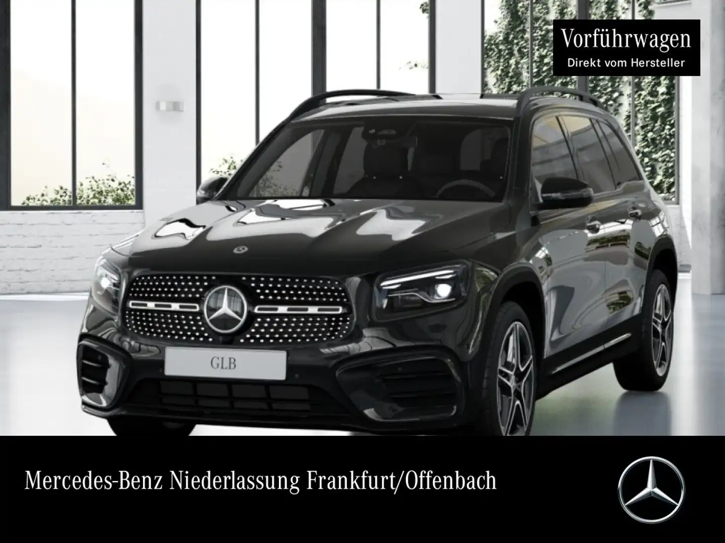Mercedes-Benz GLB 200 AMG+NIGHT+PANO+360°+MULTIBEAM+TOTW+7G Schwarz - 1