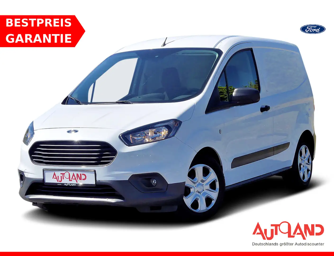 Ford Transit Courier 1.5 TDCi Trend Klima PDC USB Blanc - 1