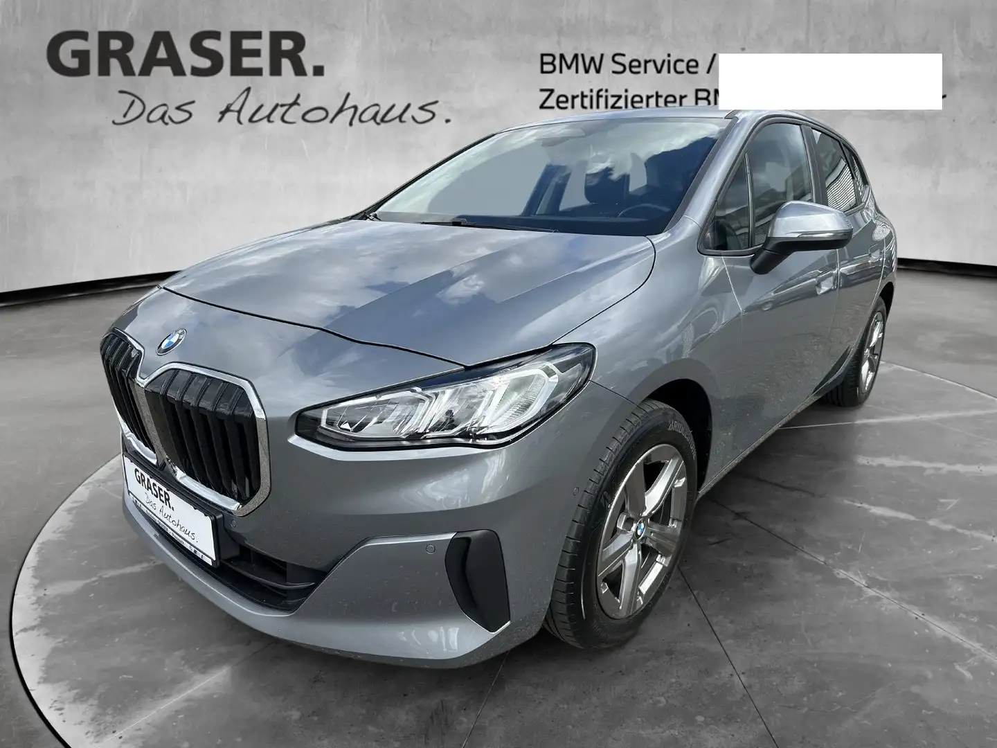 BMW 220 i Active Tourer DAB LED RFK Parkassistent Gris - 1