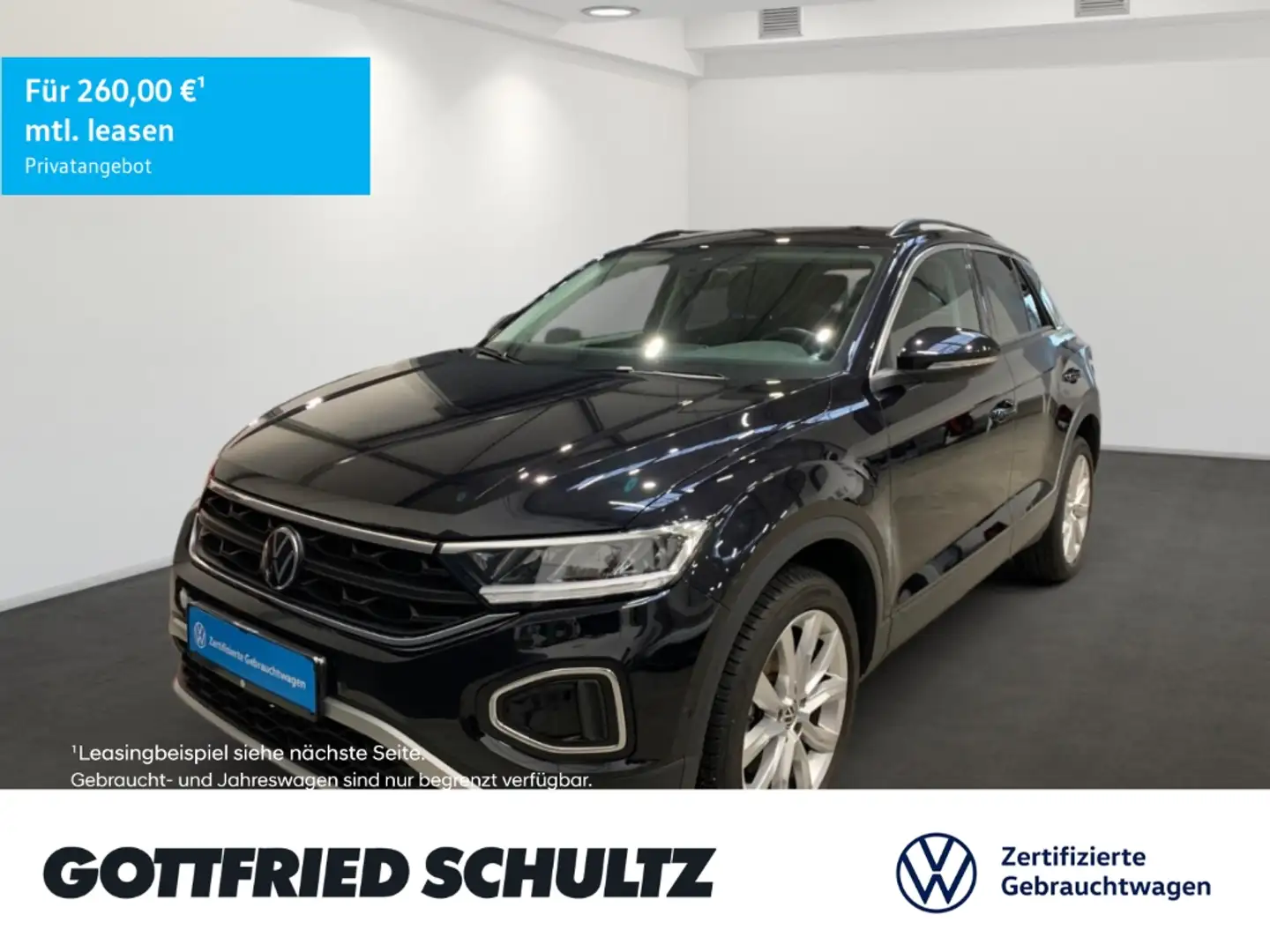 Volkswagen T-Roc MOVE TSI SITZHEIZUNG NAVI EINPARKHILFE LED Schwarz - 1