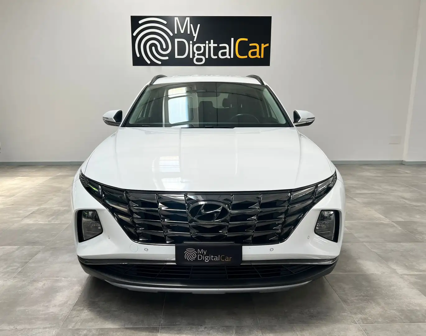 Hyundai TUCSON Tucson III 2021 1.6 hev Xline + Advanced 2wd auto Bianco - 2