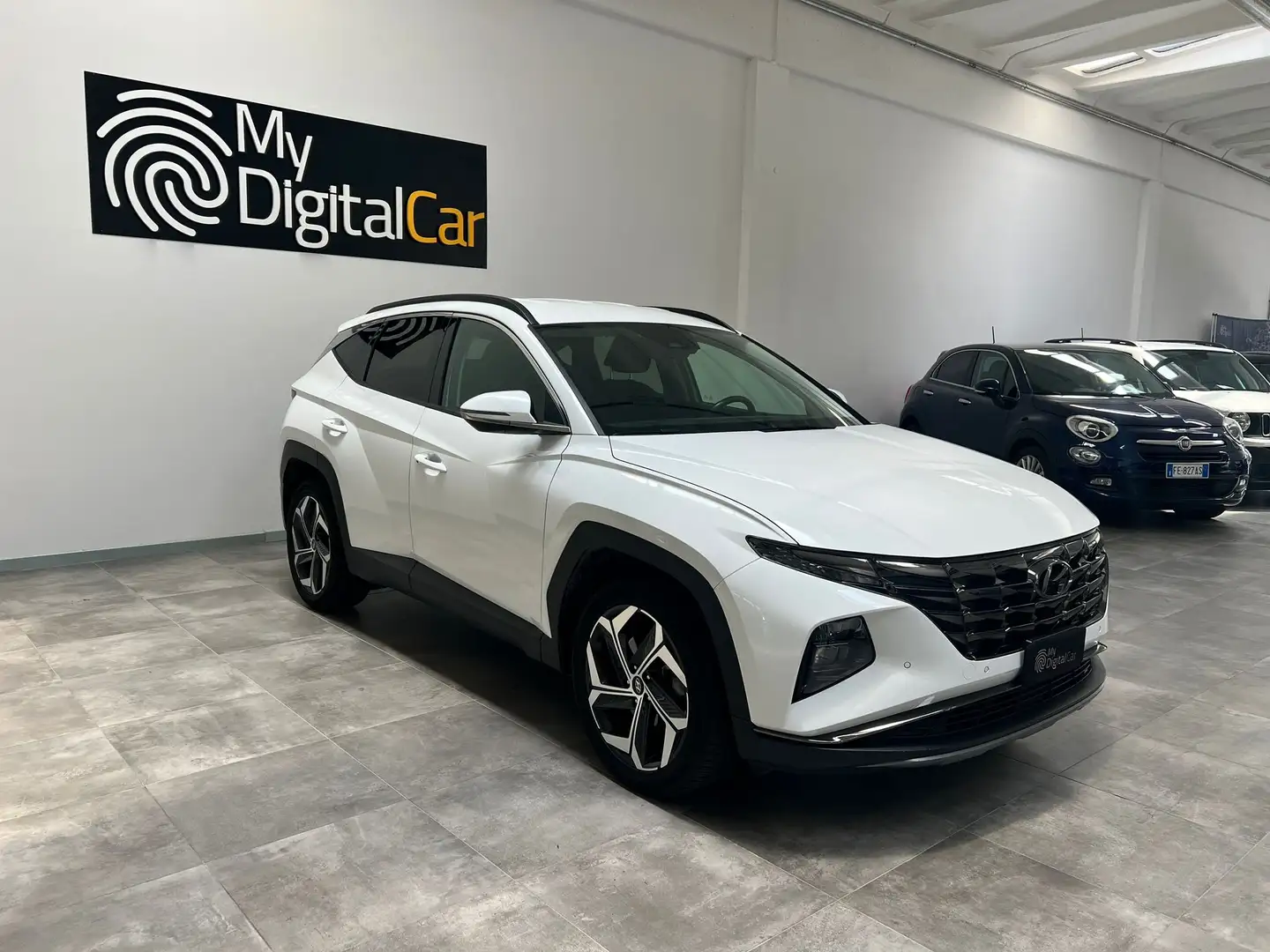 Hyundai TUCSON Tucson III 2021 1.6 hev Xline + Advanced 2wd auto Bianco - 1