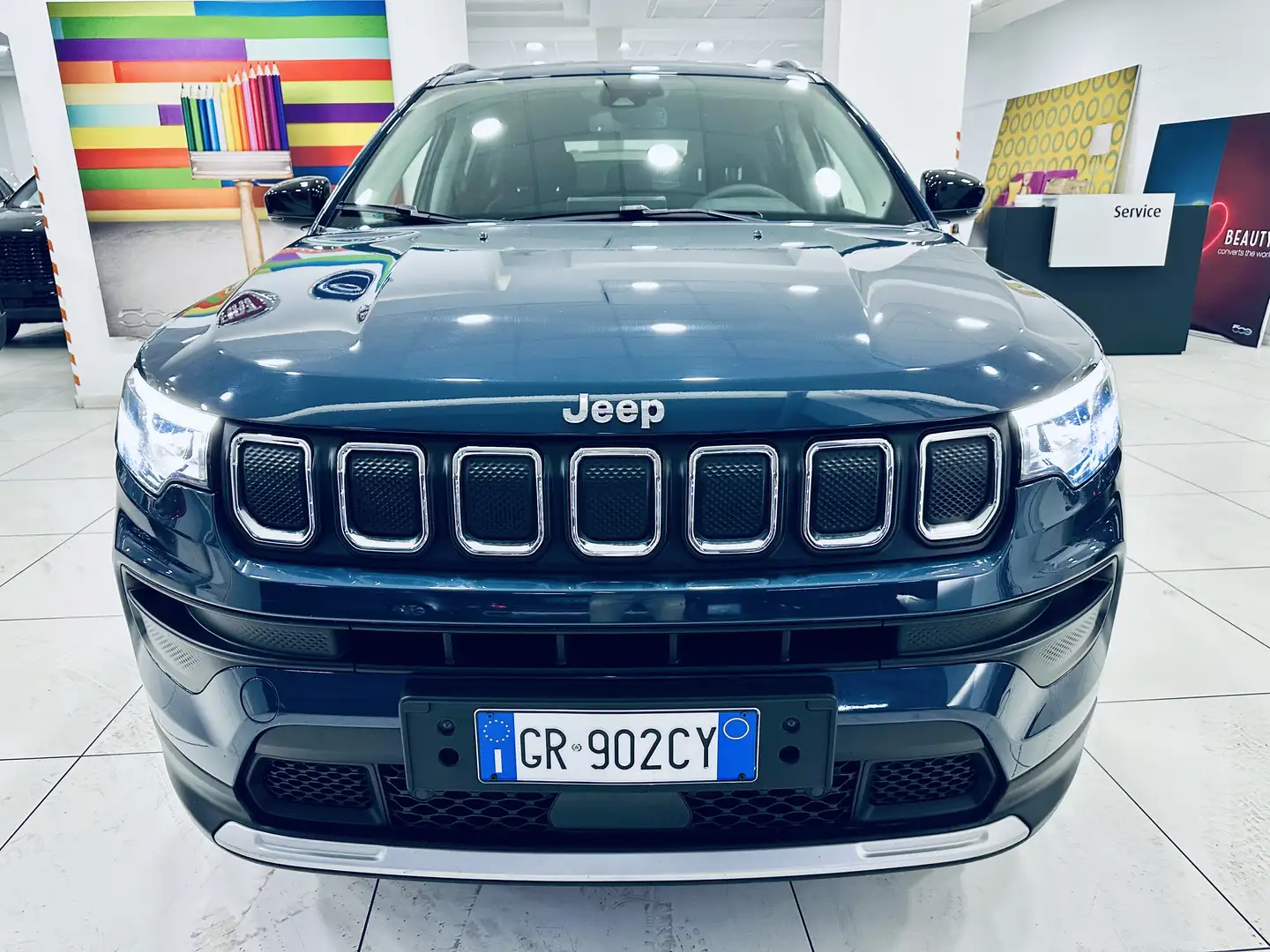 Jeep Compass Compass 1.6 mjt Limited 2wd 130cv Azul - 1