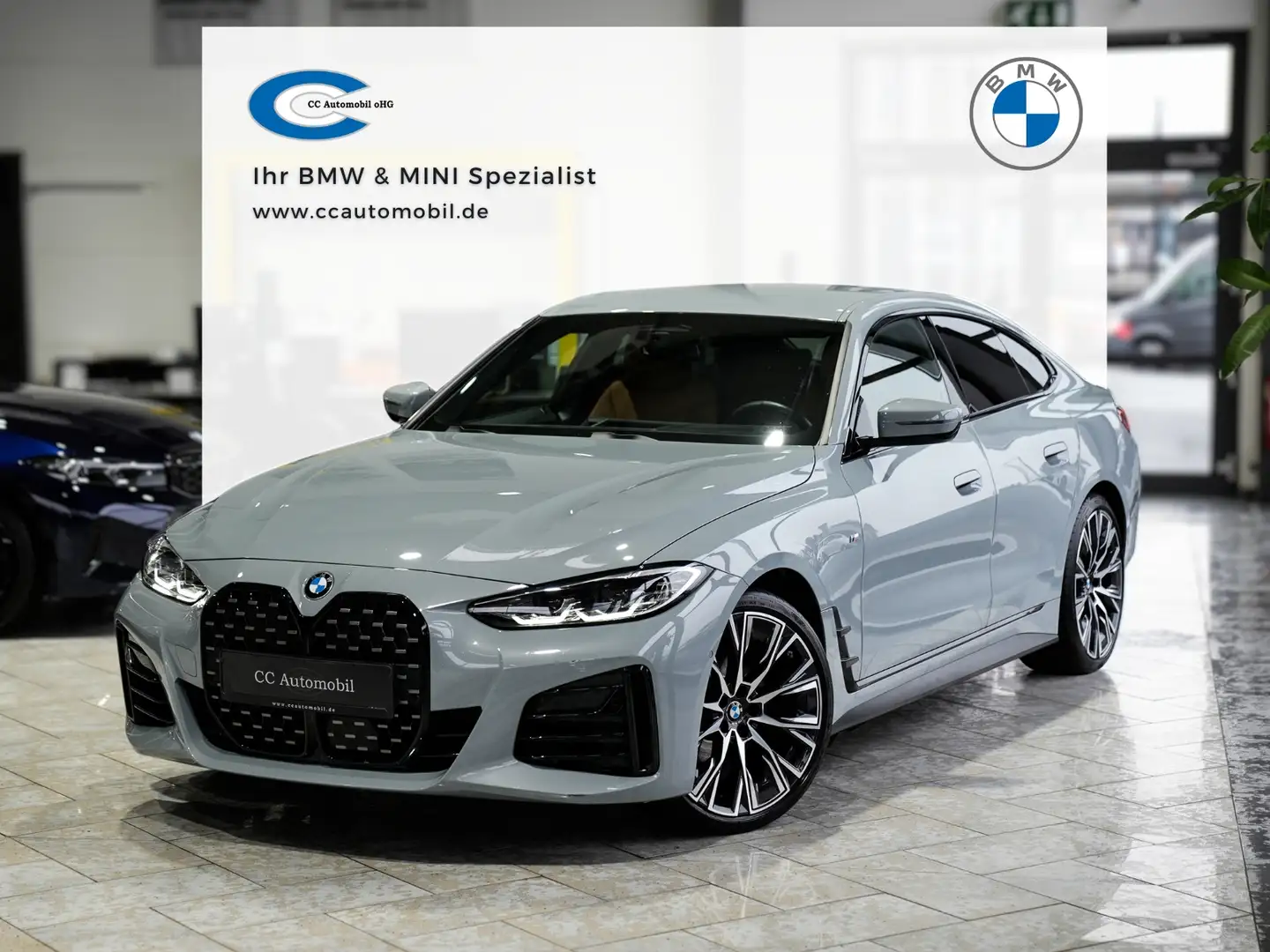 BMW 420 420d xDrive Gran Coupe M Sport 20LM Standh. ACC Grau - 1