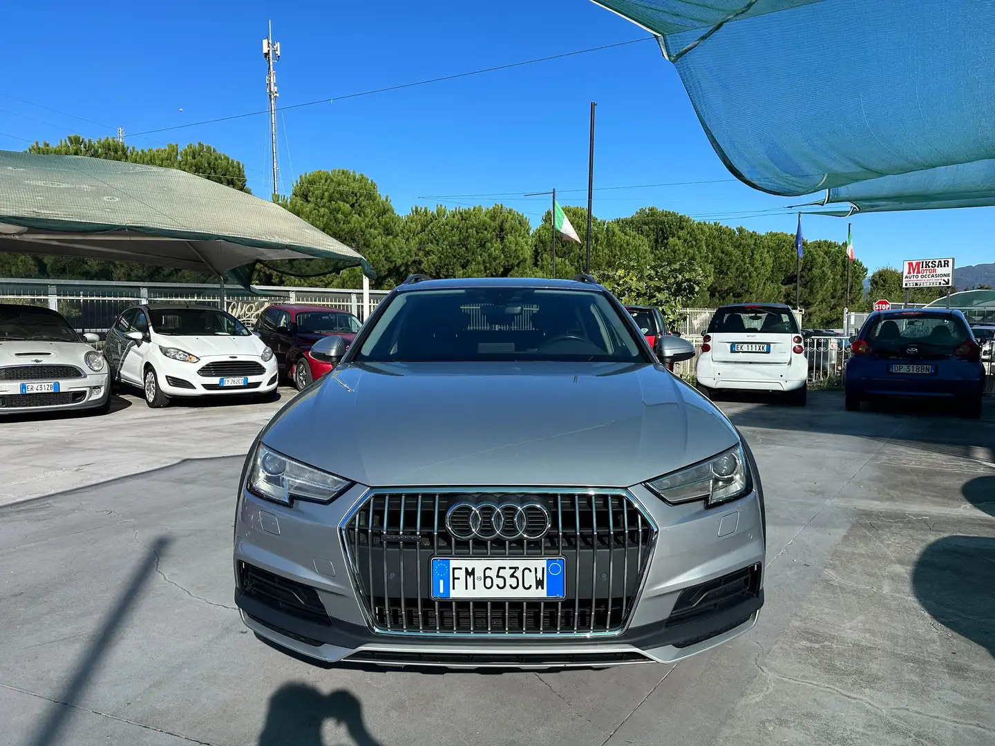 Audi A4 allroad A4 Allroad 2.0 tdi 150cv**GANCIO TRAINO** Argento - 2