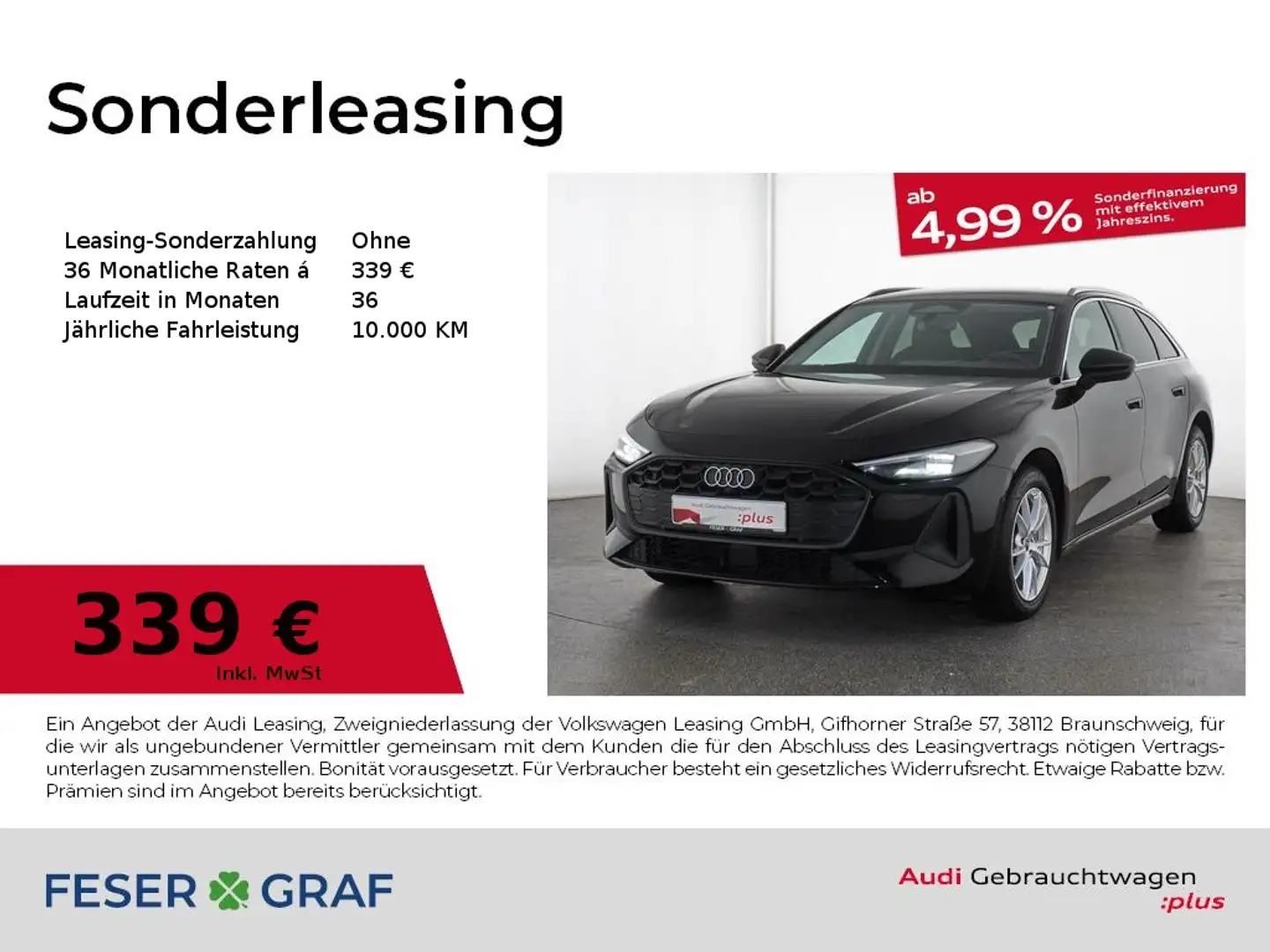 Audi A5 TFSI S tronic AHK/Navi/Alu-18/Kamera/ACC Schwarz - 1