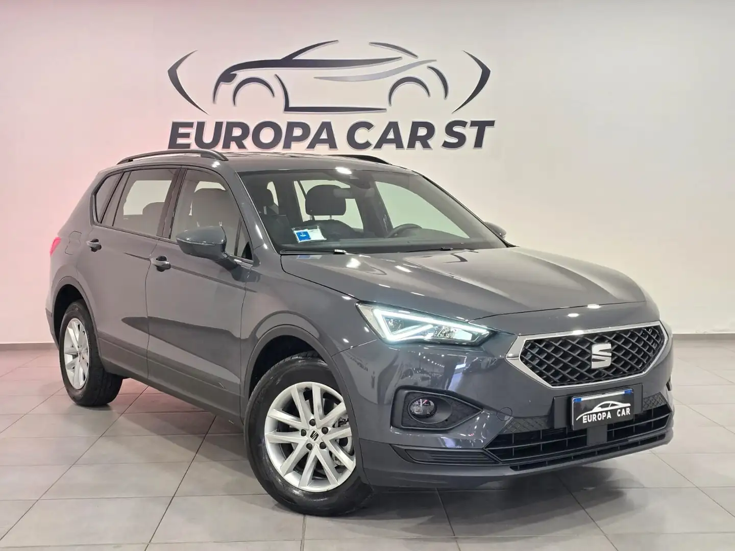 SEAT Tarraco 2.0 TDI DSG Style 7 POSTI 4 ANNI DI GARANZIA UFFIC Сірий - 2