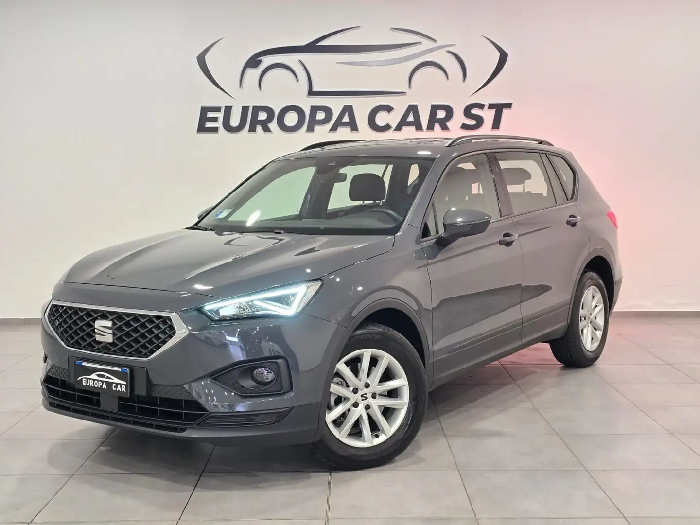 SEAT Tarraco 2.0 TDI DSG Style 7 POSTI 4 ANNI DI GARANZIA UFFIC Сірий - 1