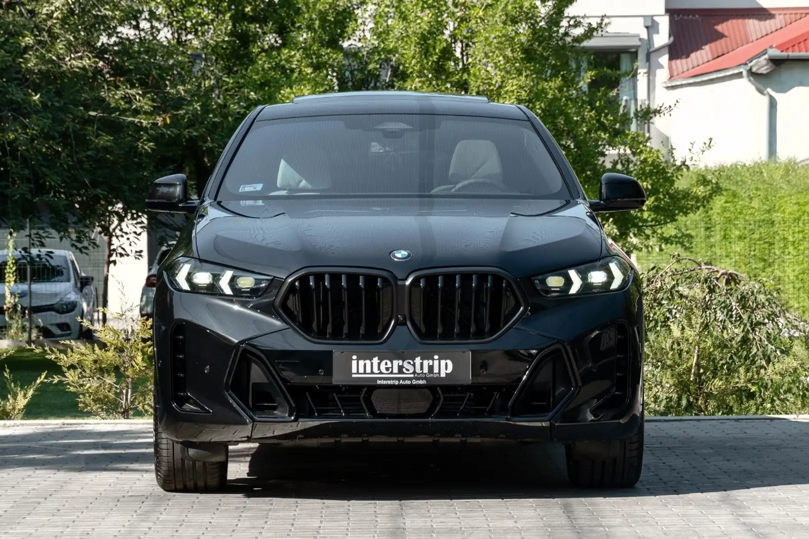 BMW X6 40d M SPORT.LUFTF.PANO.DR.ASS.H/K.HUD.360.AHK Noir - 2