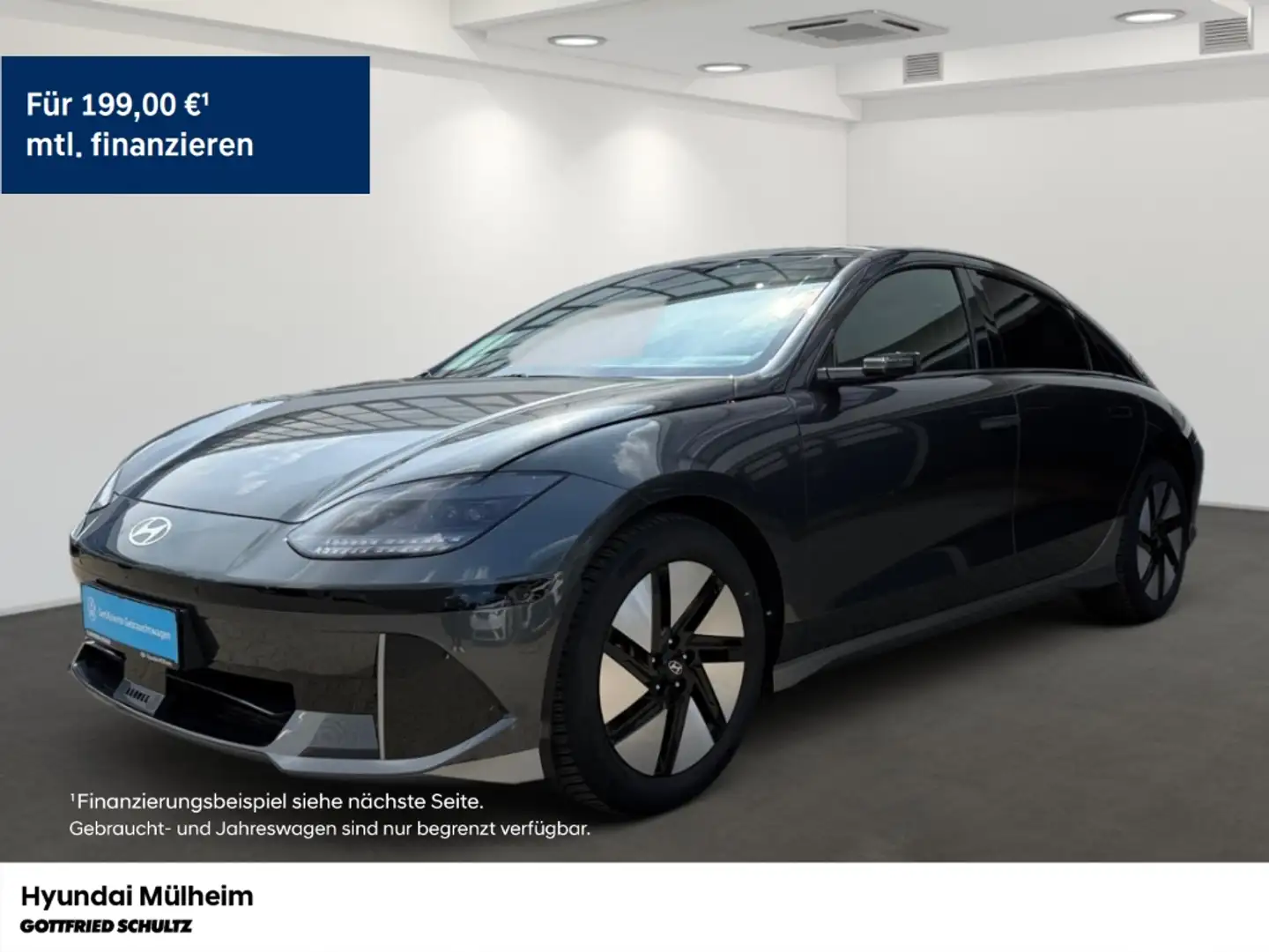 Hyundai IONIQ 6 LED NAV KAMERA BOSE HUD SCHIEBEDACH Uniq Elektro 4 Gris - 1