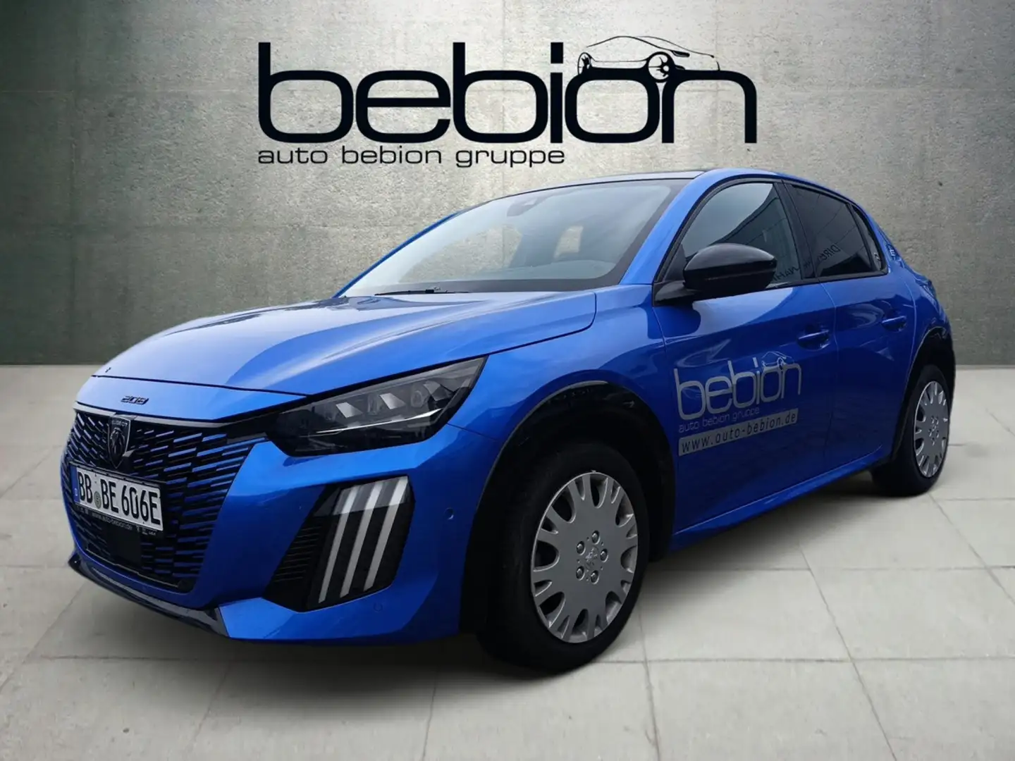 Peugeot 208 e- Elektromotor 156 (e-) e- GT+ ACC Navi Blau - 2