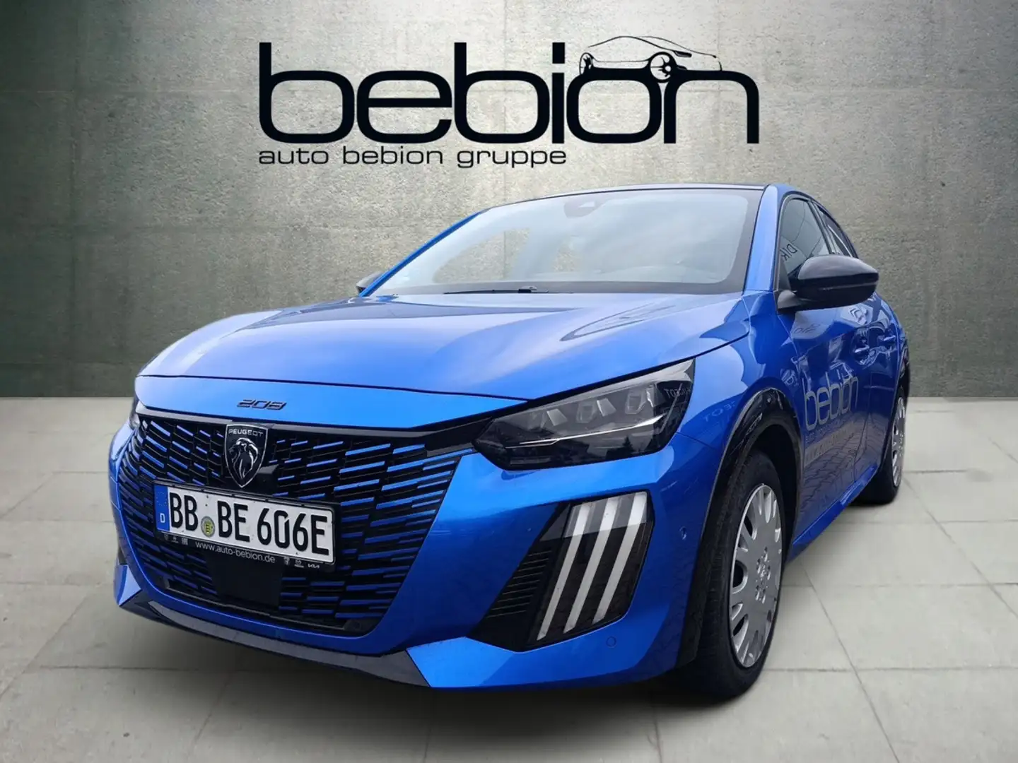 Peugeot 208 e- Elektromotor 156 (e-) e- GT+ ACC Navi Blau - 1