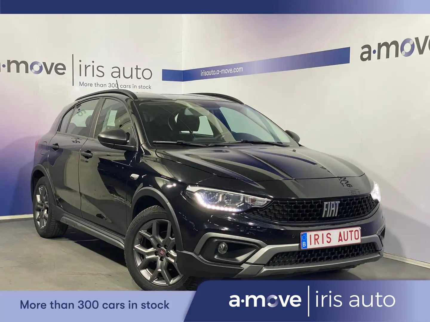 Fiat Tipo 1.0 |TIPO CROSS| CAM RECUL |CAPTEUR AV/ARR| Noir - 1
