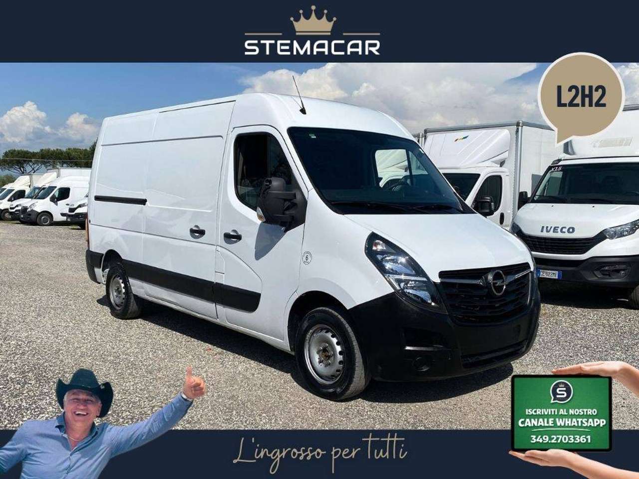 Opel Movano 35 2.3 135CV L2H2 2021 Ideale Trasporto Merci +iva