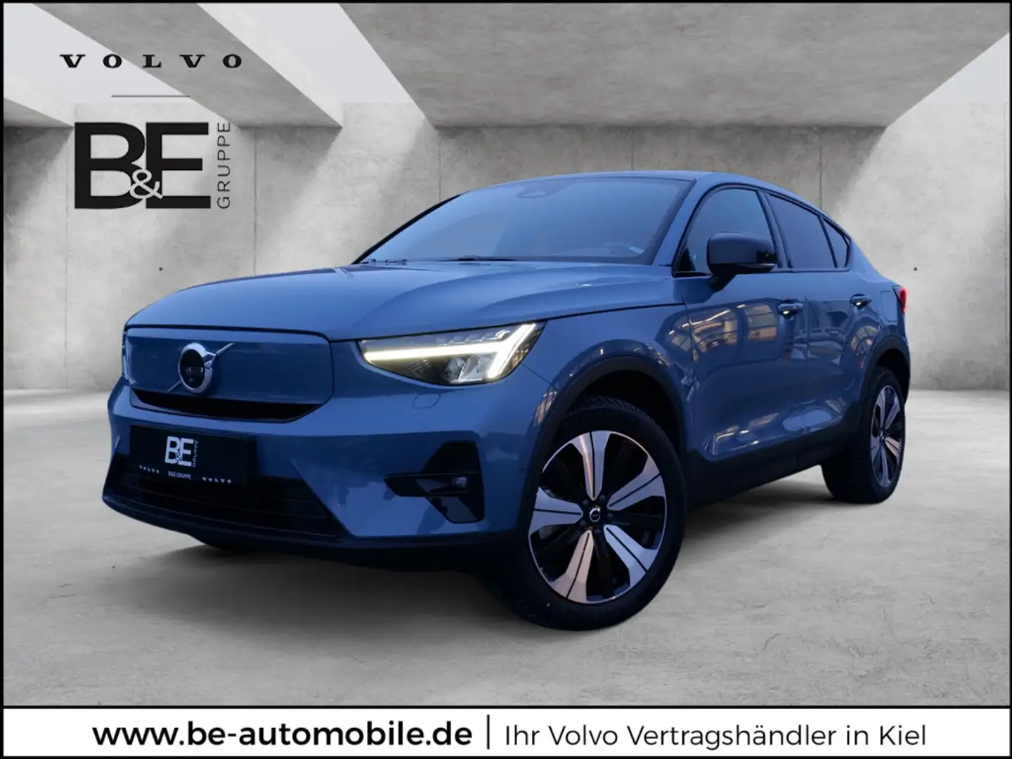 Volvo C40 Ultimate Recharge Pure Electric 2WD AHK Blau - 1