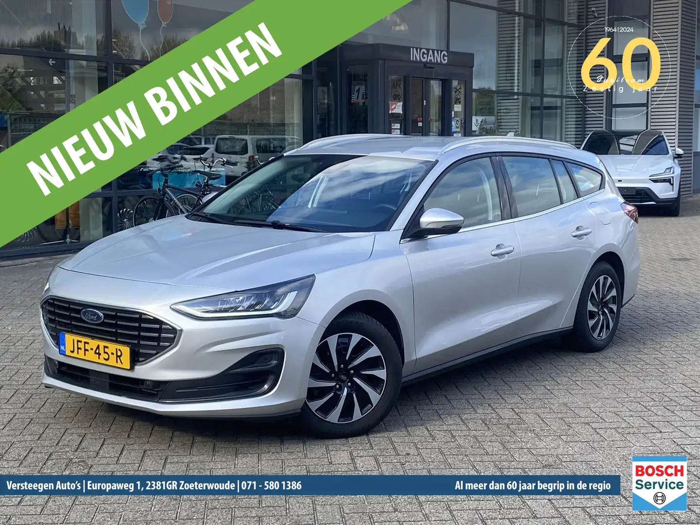 Ford Focus Wagon 1.0 EcoBoost 125pk Titanium Gris - 1