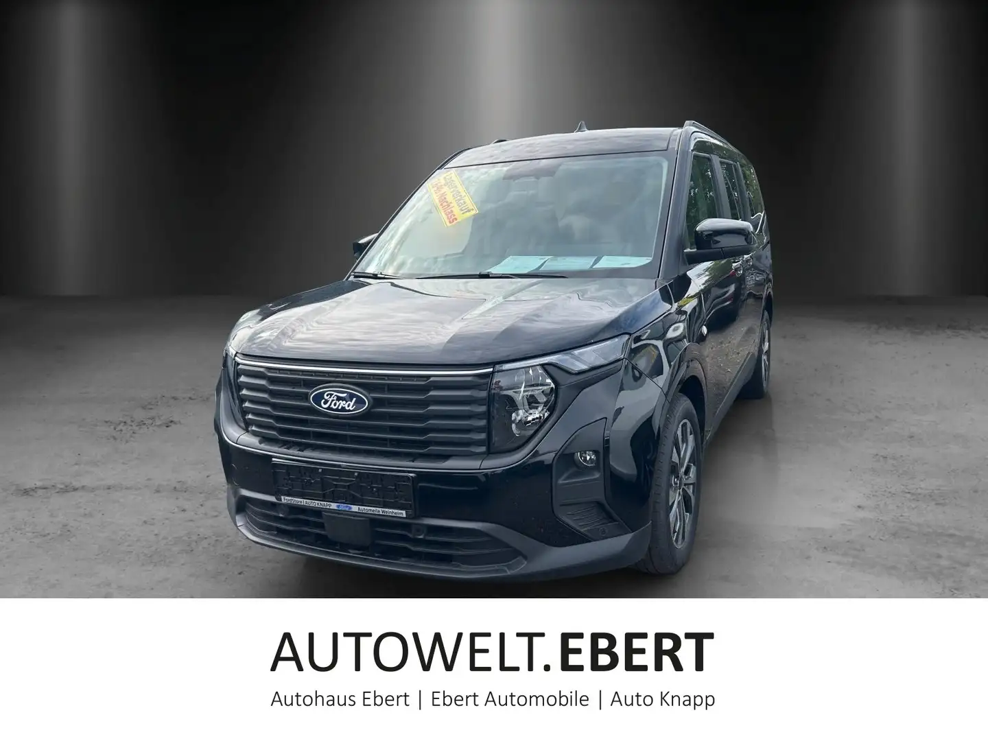 Ford Tourneo Courier 1,0 Ecoboost Titanium Schwarz - 1