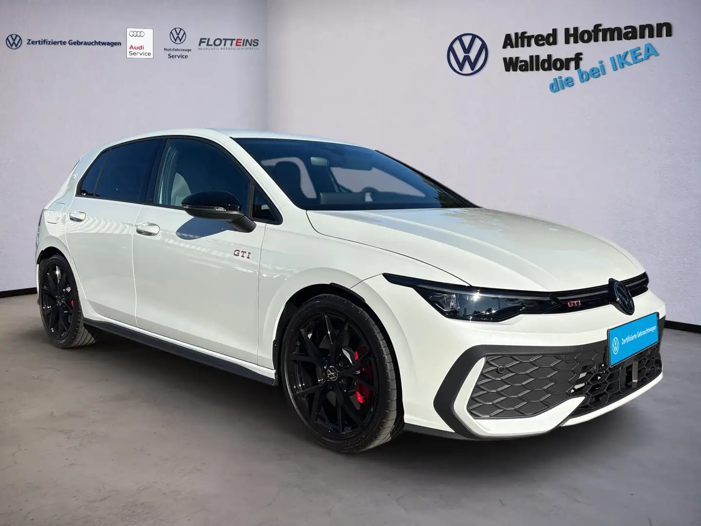 Volkswagen Golf VIII 2.0 TSI DSG LEDER NAVI LED KLIMA LM Blanc - 2