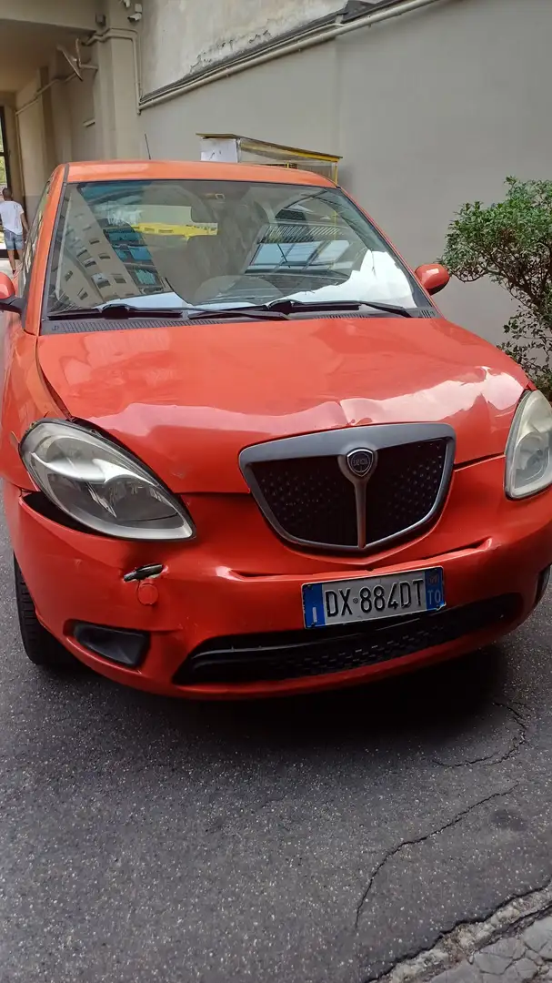 Lancia Ypsilon Ypsilon II 2007 1.4 8v Argento ecochic Gpl Orange - 1