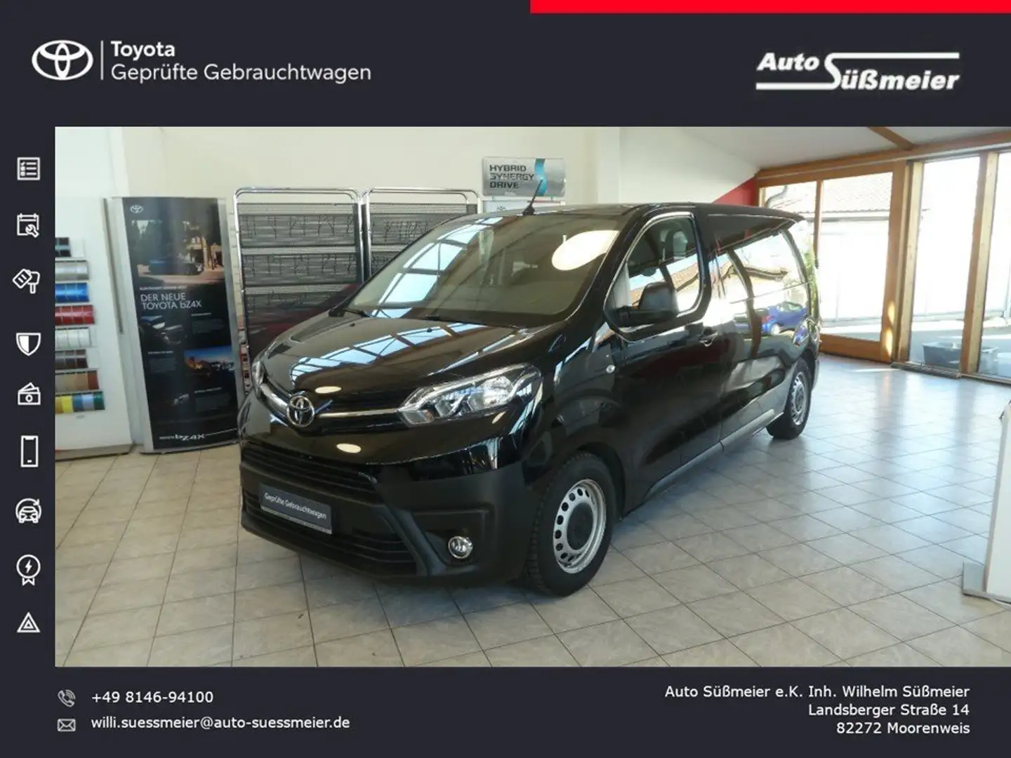 Toyota Proace L1 Kombi Comfort *Navi Pro/AHK/8-fach* Schwarz - 1