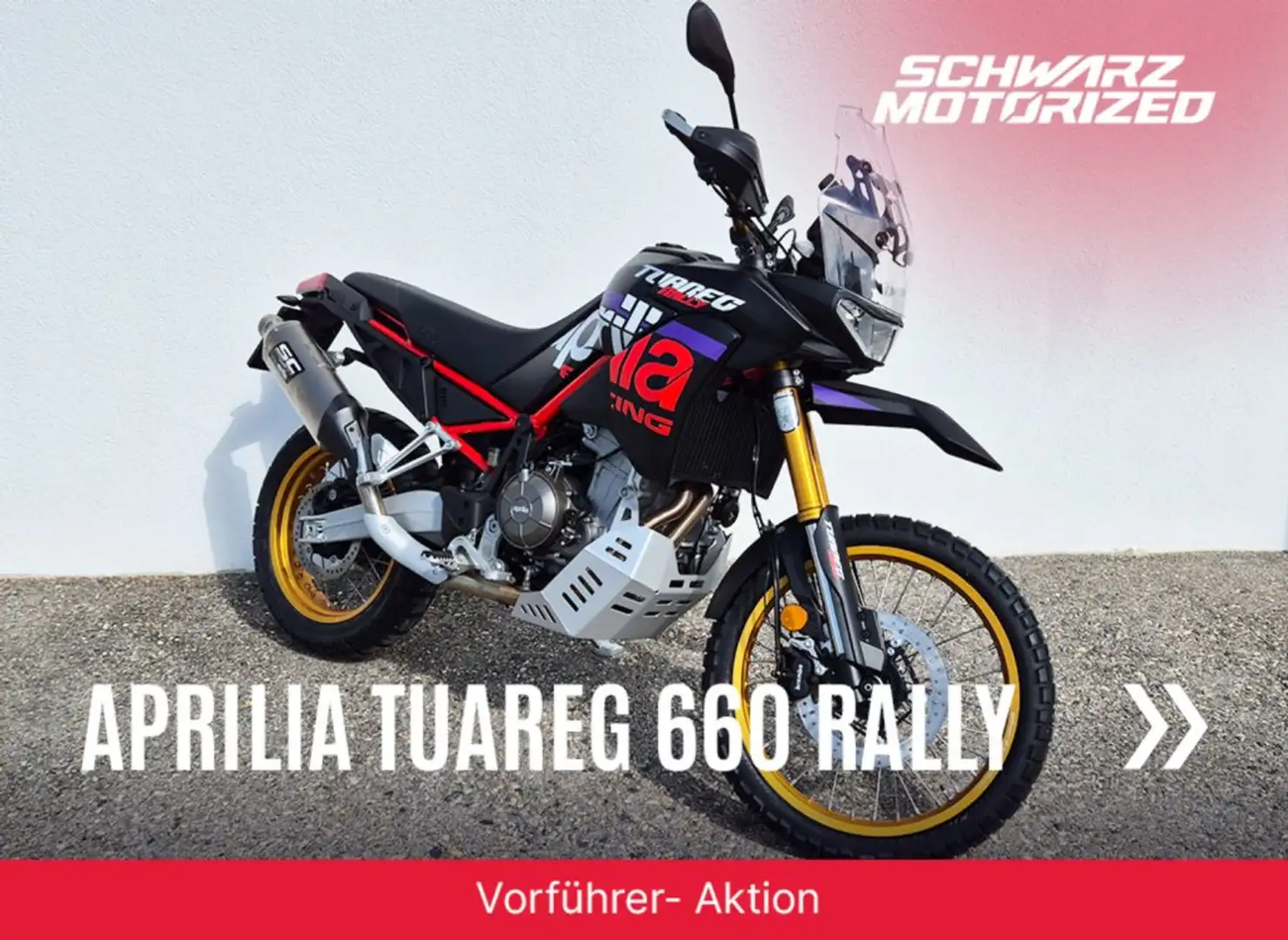 Aprilia Tuareg 660 Rally Fekete - 1