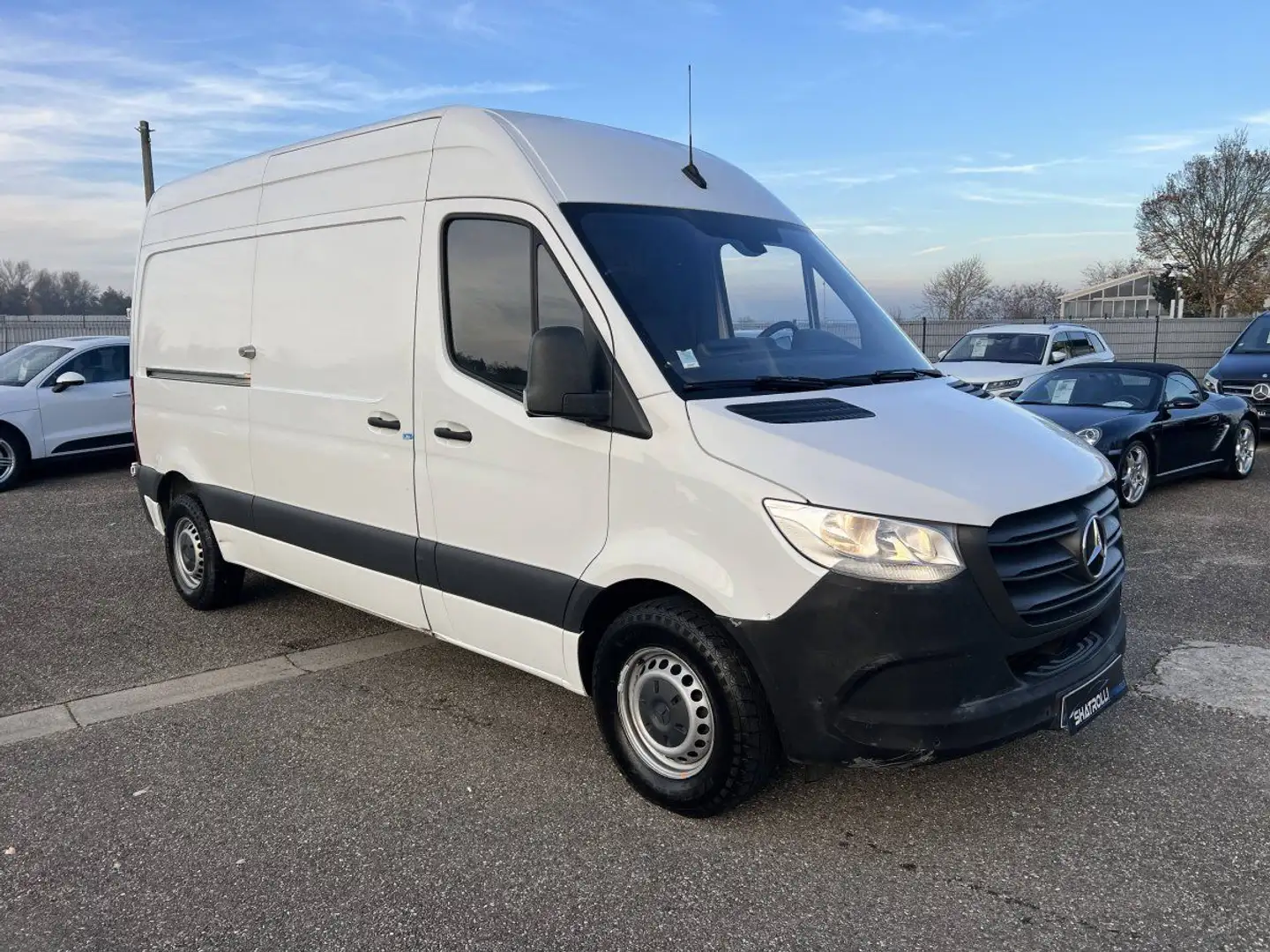 Mercedes-Benz Sprinter III W907 314 2.1 CDI 143ch 3T5 Clim Caméra TVA20% 8,000€ H.T. Problème Moteur Blanc - 2